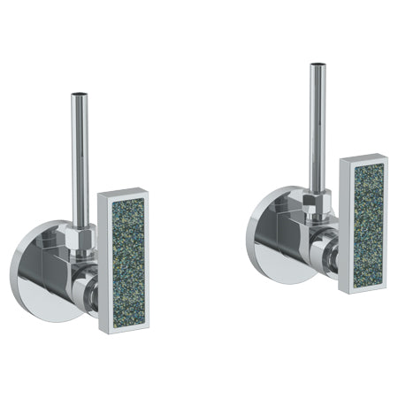 Watermark - Jem Lavatory Angle Stop Kit -1/2 Inch Ips X 3/8 Inch Od Compression