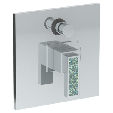 Watermark - Jem Wall Mounted Pressure Balance Shower Trim with Diverter, 7 1/2 Inch