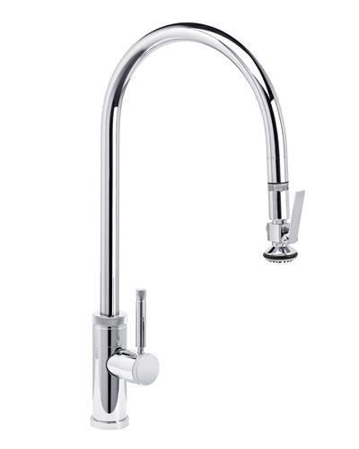 Waterstone - Industrial Extended Reach Plp Pulldown Faucet - Lever Sprayer