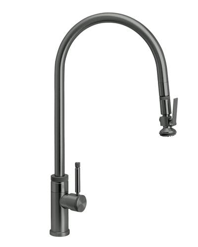 Waterstone - Industrial Extended Reach Plp Pulldown Faucet - Lever Sprayer