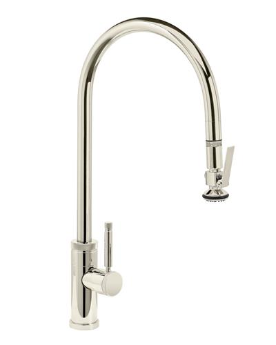 Waterstone - Industrial Extended Reach Plp Pulldown Faucet - Lever Sprayer