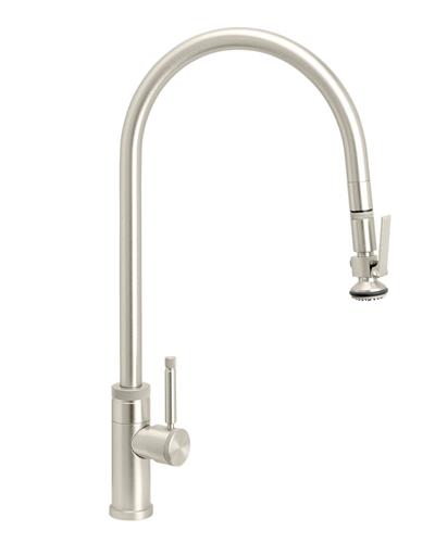Waterstone - Industrial Extended Reach Plp Pulldown Faucet - Lever Sprayer