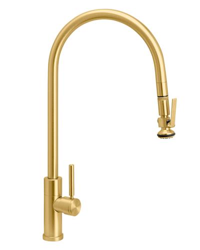 Waterstone - Modern Extended Reach Plp Pulldown Faucet - Lever Sprayer