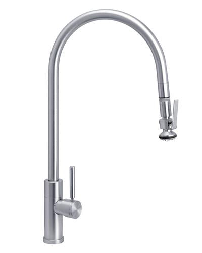 Waterstone - Modern Extended Reach Plp Pulldown Faucet - Lever Sprayer