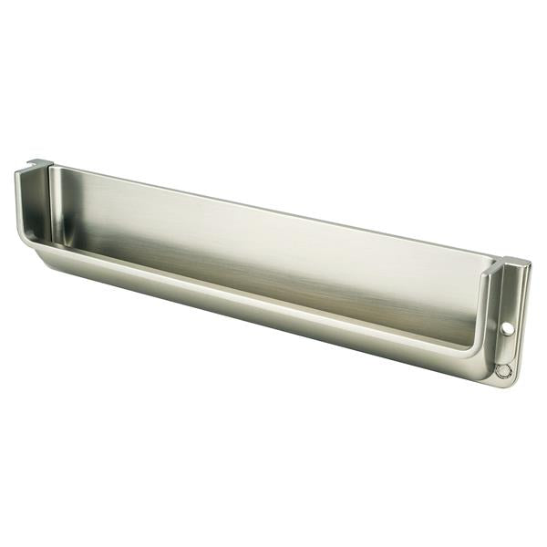 Berenson - Recess 202mm Brushed Nickel Recessed Pull