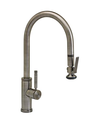 Waterstone - Industrial Plp Pulldown Faucet - Lever Sprayer