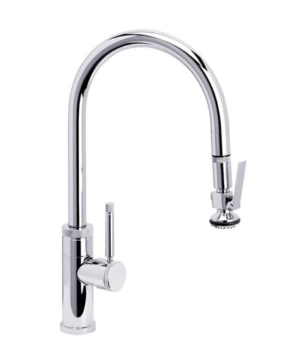 Waterstone - Industrial Plp Pulldown Faucet - Lever Sprayer