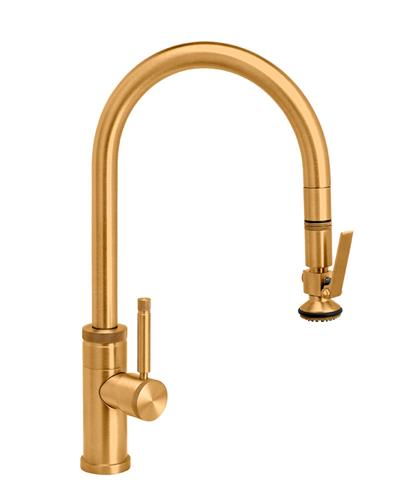 Waterstone - Industrial Plp Pulldown Faucet - Lever Sprayer
