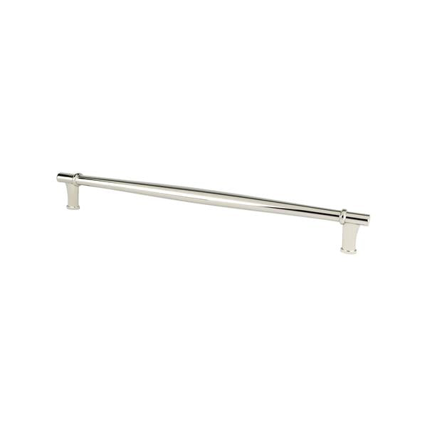 Berenson - Dierdra 12 inch CC Polished Nickel Appliance Pull