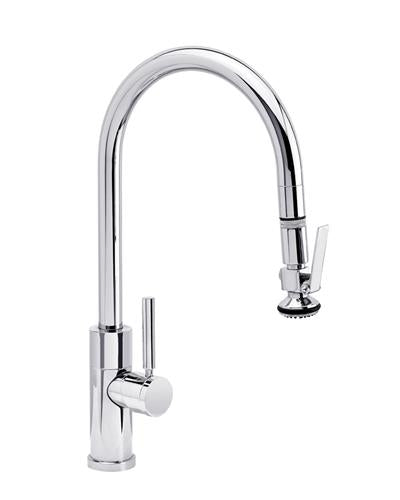 Waterstone - Modern Plp Pulldown Faucet - Lever Sprayer - Angled Spout