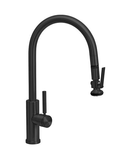 Waterstone - Modern Plp Pulldown Faucet - Lever Sprayer - Angled Spout