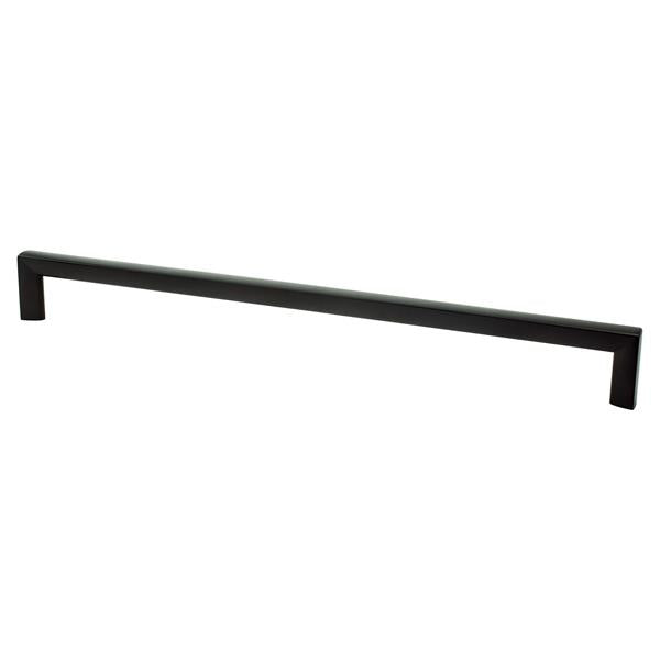 Berenson - Metro 18 inch CC Matte Black Appliance Pull