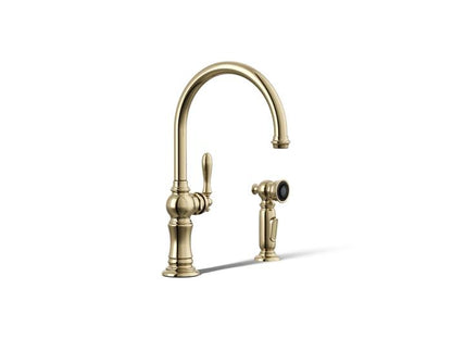 Kohler - Artifacts Single-Handle Kitchen Sink Faucet With Two-Function Sprayhead