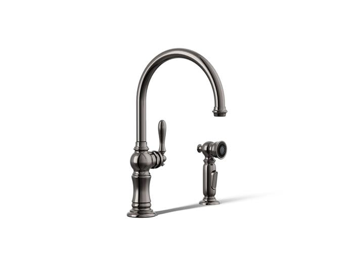 Kohler - Artifacts Single-Handle Kitchen Sink Faucet With Two-Function Sprayhead