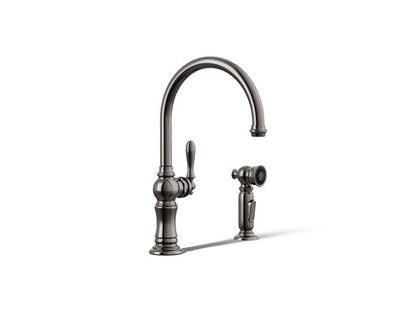Kohler - Artifacts Single-Handle Kitchen Sink Faucet With Two-Function Sprayhead