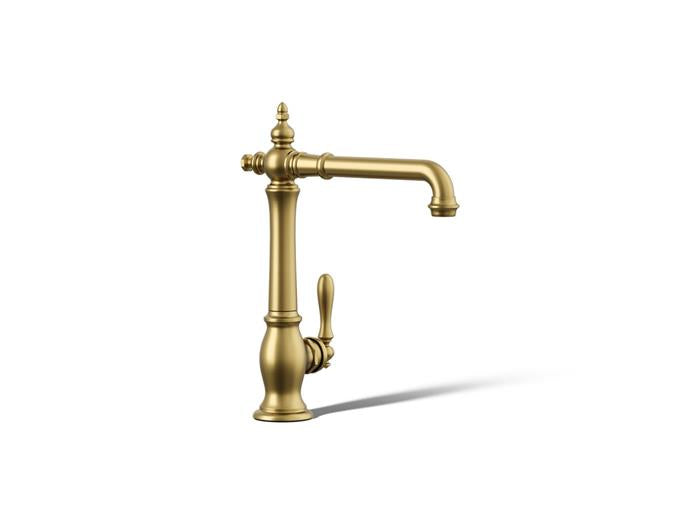 Kohler - Artifacts Victorian Single-Handle Kitchen Sink Faucet