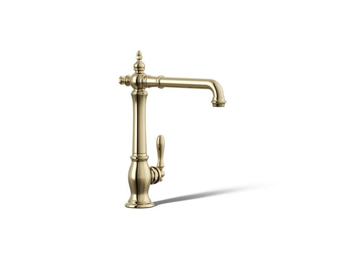 Kohler - Artifacts Victorian Single-Handle Kitchen Sink Faucet