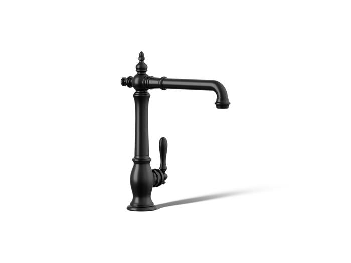 Kohler - Artifacts Victorian Single-Handle Kitchen Sink Faucet