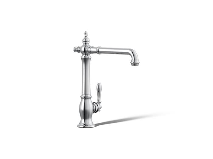 Kohler - Artifacts Victorian Single-Handle Kitchen Sink Faucet