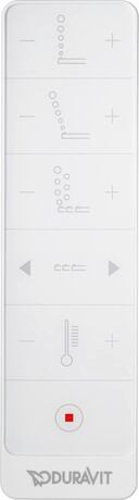 Duravit - Remote Control for SensoWash Set with Holder, Battery