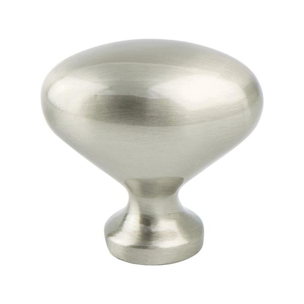 Berenson - American Classics Brushed Nickel Oval Knob
