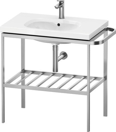 Duravit - Aurena 30 7/8" x 31 5/8" Console in Brushed Stainless Steel