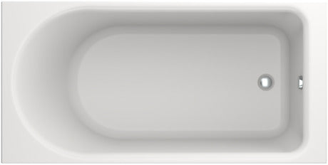 Duravit - D-Neo 72" x 36" Rectangular Drop In Bathtub in White Acrylic