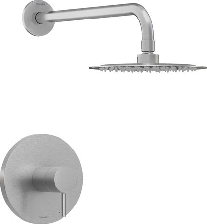 Duravit - DuraCircle Single Function Shower Faucet Kit, Pressure BalanceValve Included