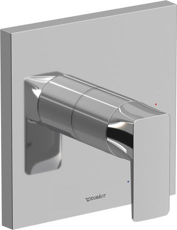 Duravit - DuraSquare Pressure Balance Shower Trim, Valve Sold Separately