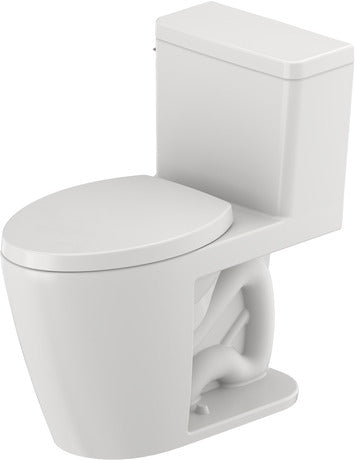 Duravit - D-Neo PRO Series 1.28 GPF Single Flush Rimless Elongated ADA Compliant One Piece Toilet