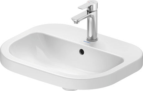 Duravit - D-Code 17 3/8" Round Drop In Sink in White