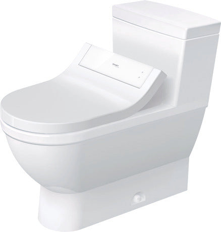 Duravit - Starck 3 1.28 GPF Single Flush Elongated One Piece Toilet