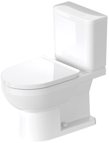 Duravit - No.1 1.28 GPF Single Flush Rimless Elongated ADA Compliant Two Piece Toilet