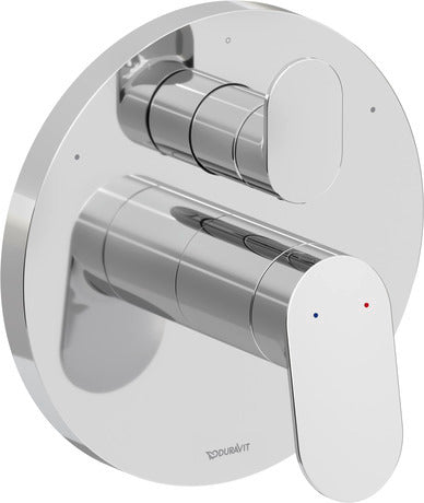 Duravit - No.1 Thermostatic Shower Trim with Diverter, Valve Sold Separately