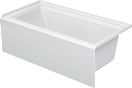 Duravit - Architec 60" x 30" Rectangular Alcove Bathtub in White Acrylic