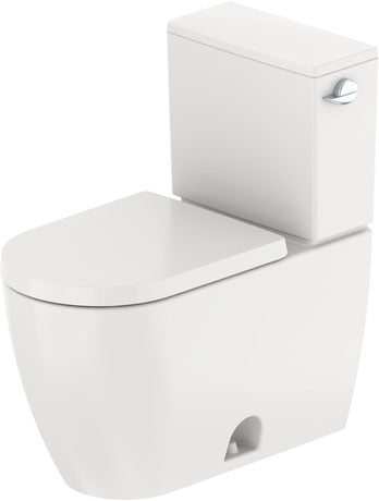 Duravit - ME by Starck 1.28 GPF Single Flush Elongated ADA Compliant Two Piece Toilet