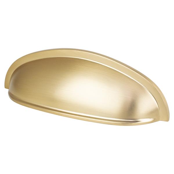 Berenson - Euro Moderno 96mm CC Brushed Nickel Pull