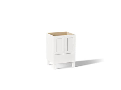 Kohler - Poplin Vanity, 24 2 Door 1 Dwr Legs