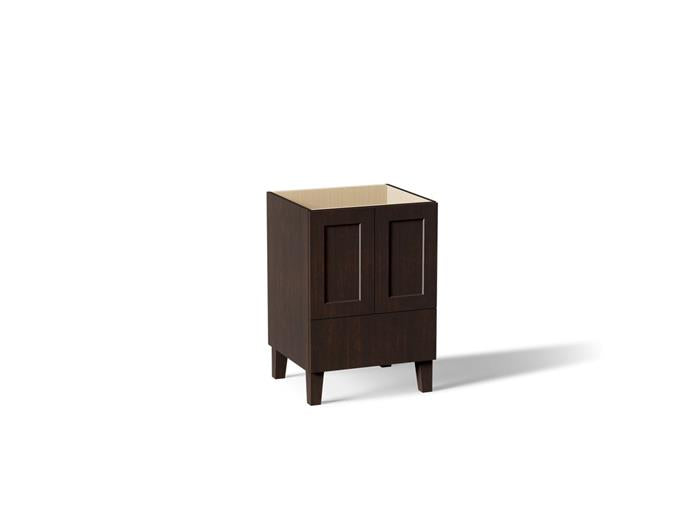 Kohler - Poplin Vanity, 24 2 Door 1 Dwr Legs