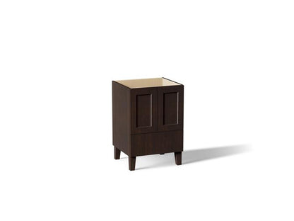 Kohler - Poplin Vanity, 24 2 Door 1 Dwr Legs