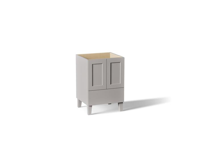 Kohler - Poplin Vanity, 24 2 Door 1 Dwr Legs