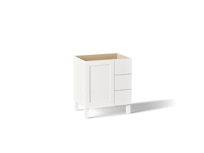 Kohler - Poplin Vanity, 30 1 Door 3 Dwr Rgt Leg