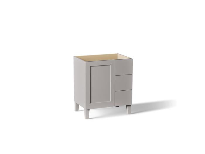 Kohler - Poplin Vanity, 30 1 Door 3 Dwr Rgt Leg
