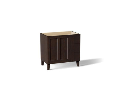 Kohler - Poplin Vanity, 36 1 Door 3 Dwr Rgt Leg