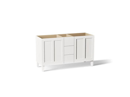 Kohler - Poplin Vanity, 60 2 Door 3 Dwr Legs