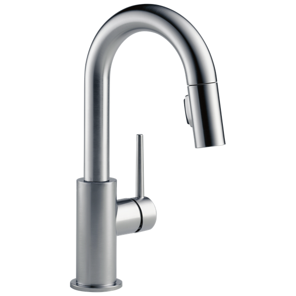 Delta - Trinsic Single Handle Pull-Down Bar / Prep Faucet