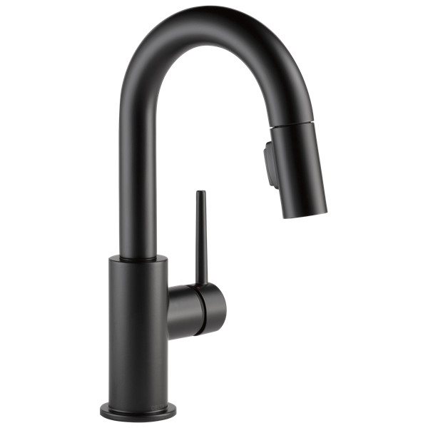 Delta - Trinsic Single Handle Pull-Down Bar / Prep Faucet