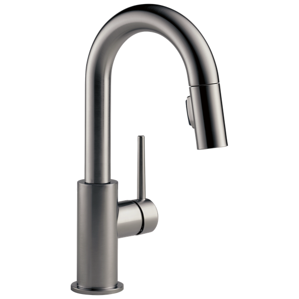 Delta - Trinsic Single Handle Pull-Down Bar / Prep Faucet