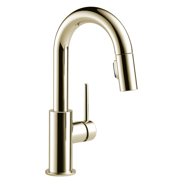 Delta - Trinsic Single Handle Pull-Down Bar / Prep Faucet