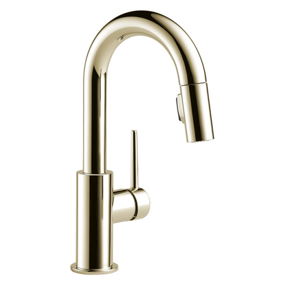 Delta - Trinsic Single Handle Pull-Down Bar / Prep Faucet